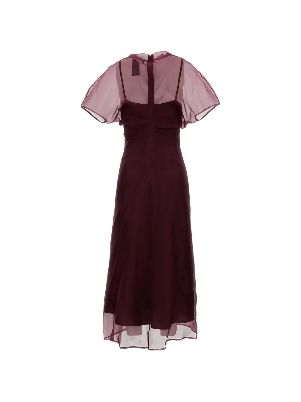 Short-Sleeve Midi Dress