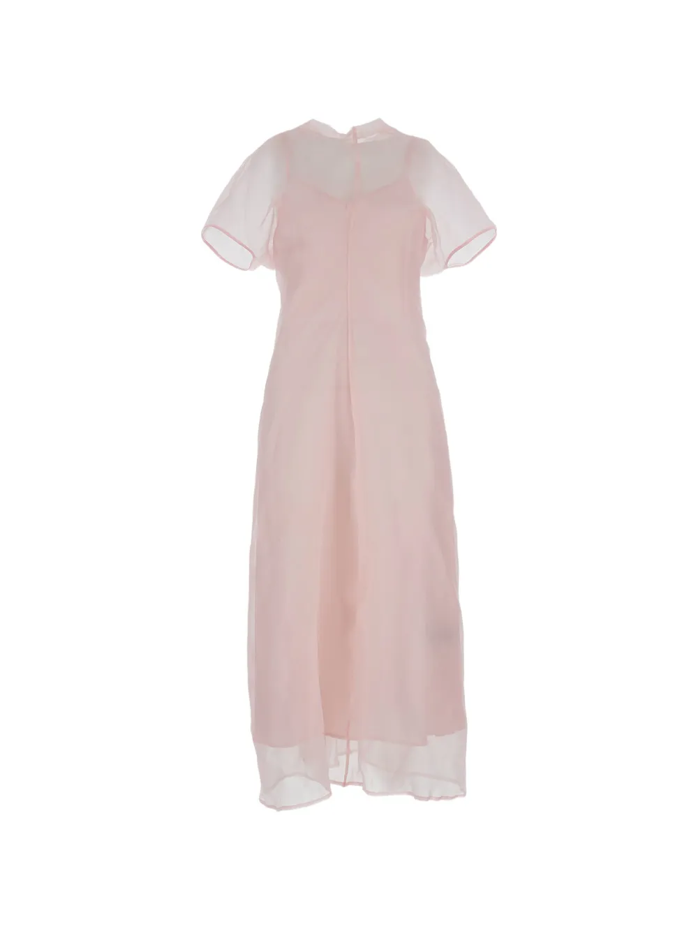 Federica Tosi short-sleeve midi dress - Rosa