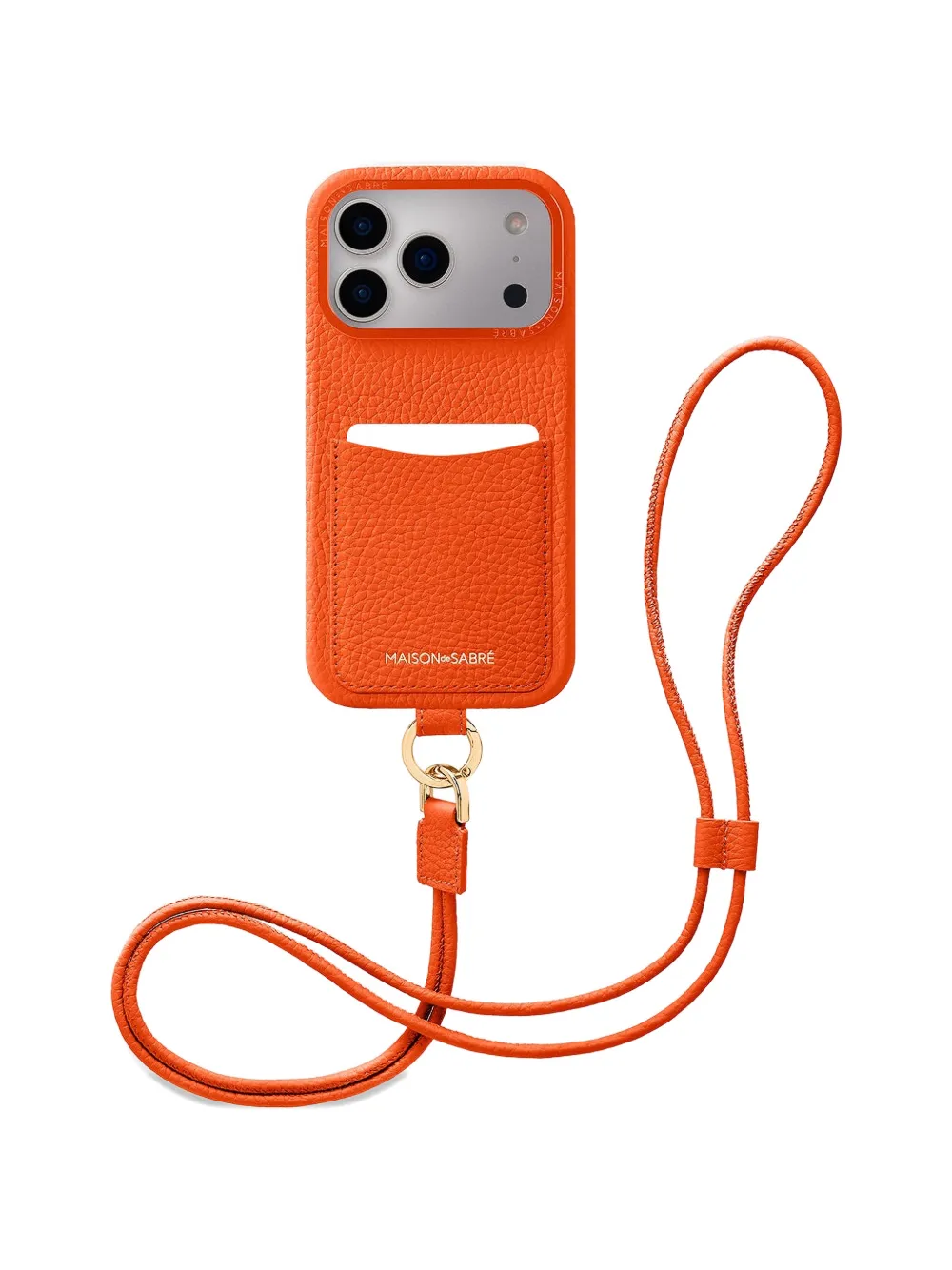 MAISON de SABRÉ Sling iPhone 17 Pro Max case - Arancione