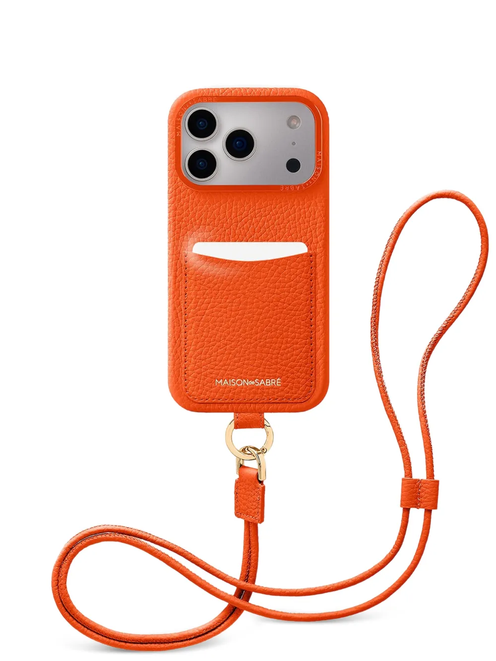 MAISON de SABRÉ Sling iPhone 17 Pro Max case - Arancione