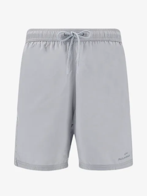 Paul & Shark logo-embroidered swim shorts