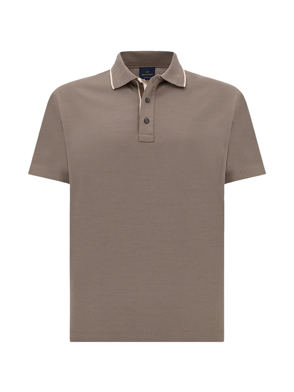 Paul & Shark striped cotton polo shirt - Marrone