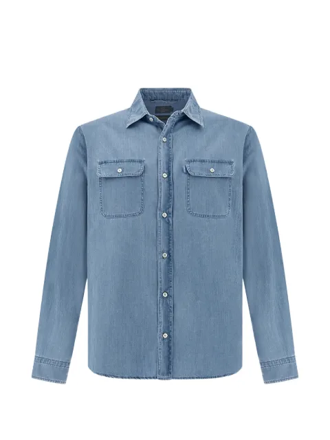 Paul & Shark buttoned denim overshirt