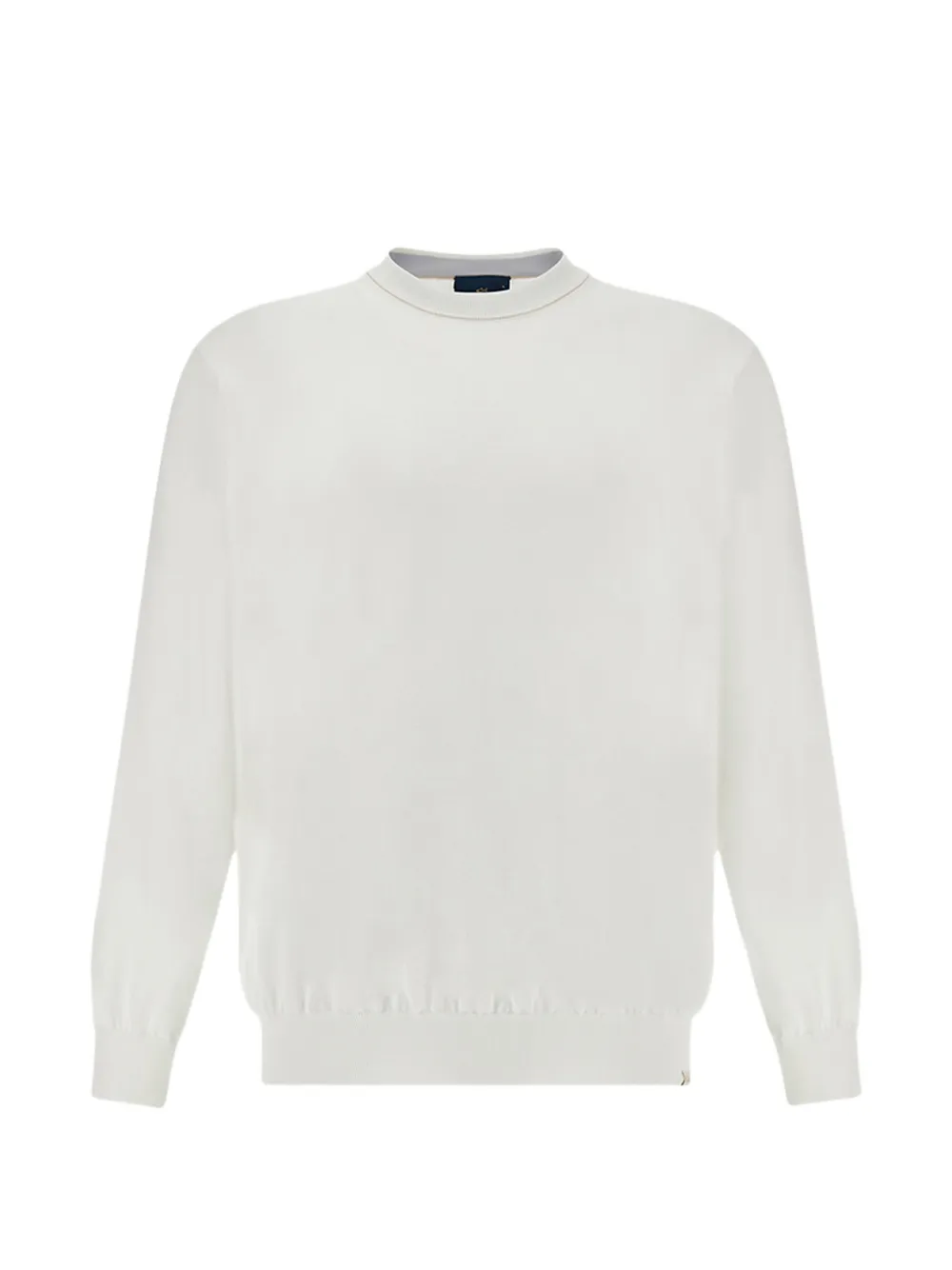 Paul & Shark crew-neck cotton sweater - Weiß