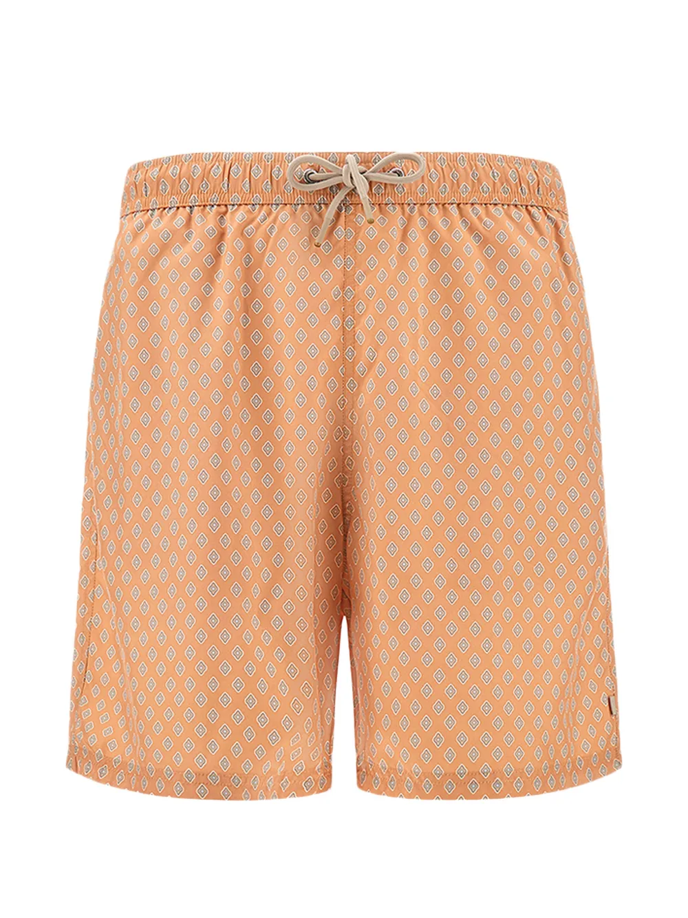 Paul & Shark miniature floral diamond print swim shorts - Arancione