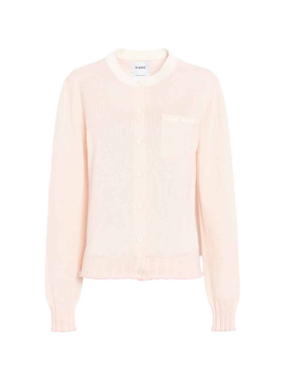 Barrie Cardigan a coste - Rosa