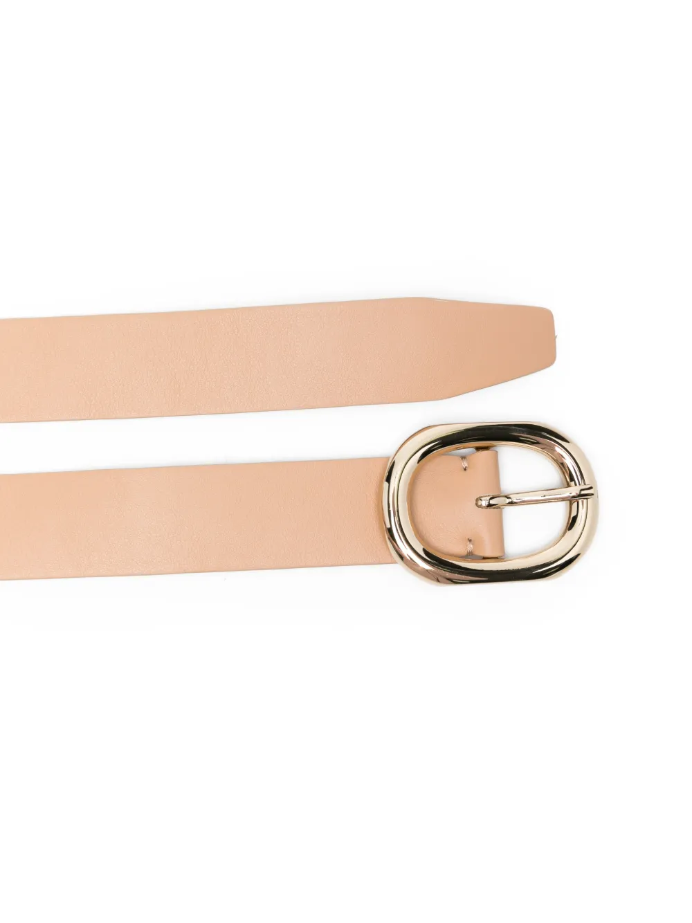  Fabiana Filippi Oval-buckle Belt - Neutrals 