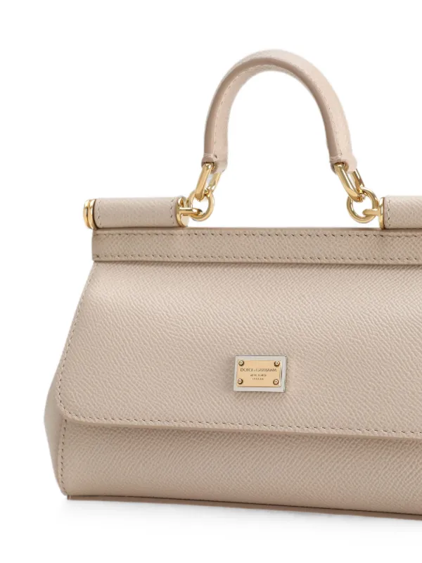 Dolce & Gabbana Mini Sicily Tote Bag | Neutrals | FARFETCH