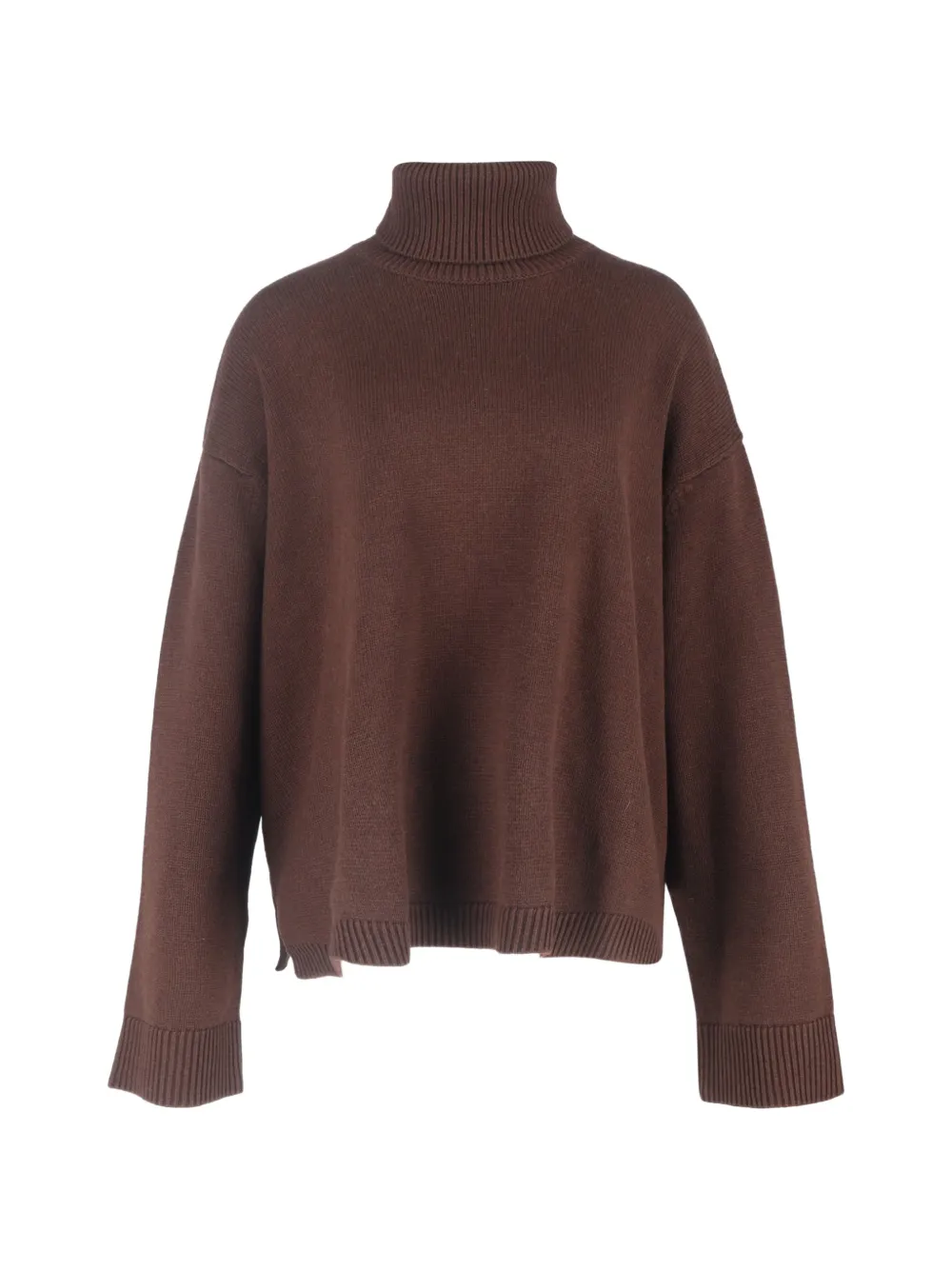 The Frankie Shop Rhea turtleneck sweater - Marrone