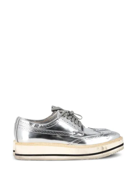 Prada Pre-Owned wingtip platform sneakers