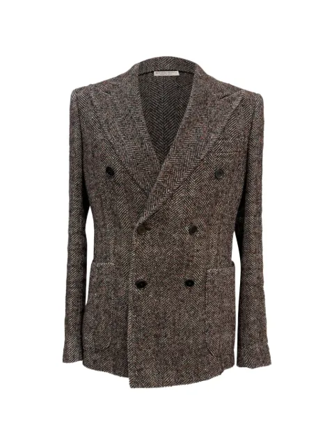 Bottega Veneta Pre-Owned wool double-breasted blazer