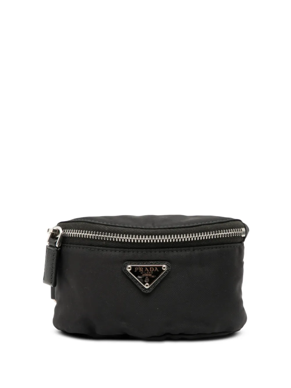 Prada Pre-Owned 2000-2013 Mini Re-Nylon Travel Arm pouch - Nero