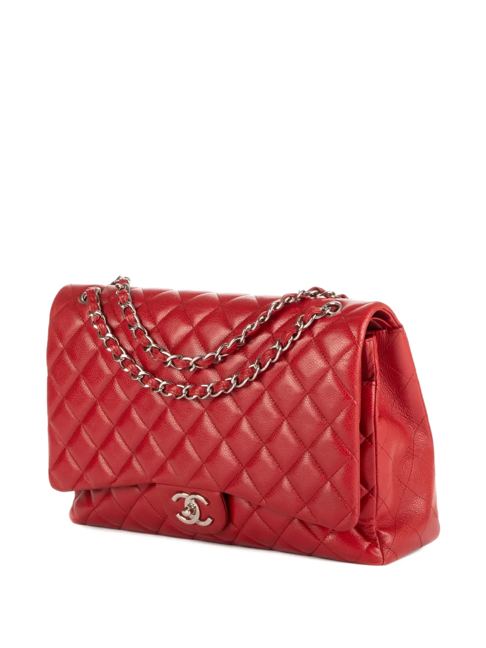 Maxi Double Flap Shoulder Bag