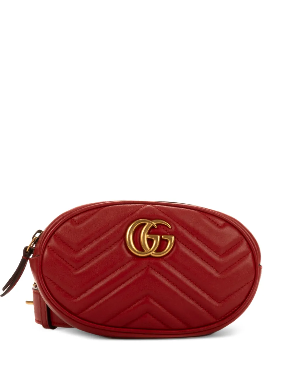 Gucci Pre-Owned logo-detail belt bag - Rosso