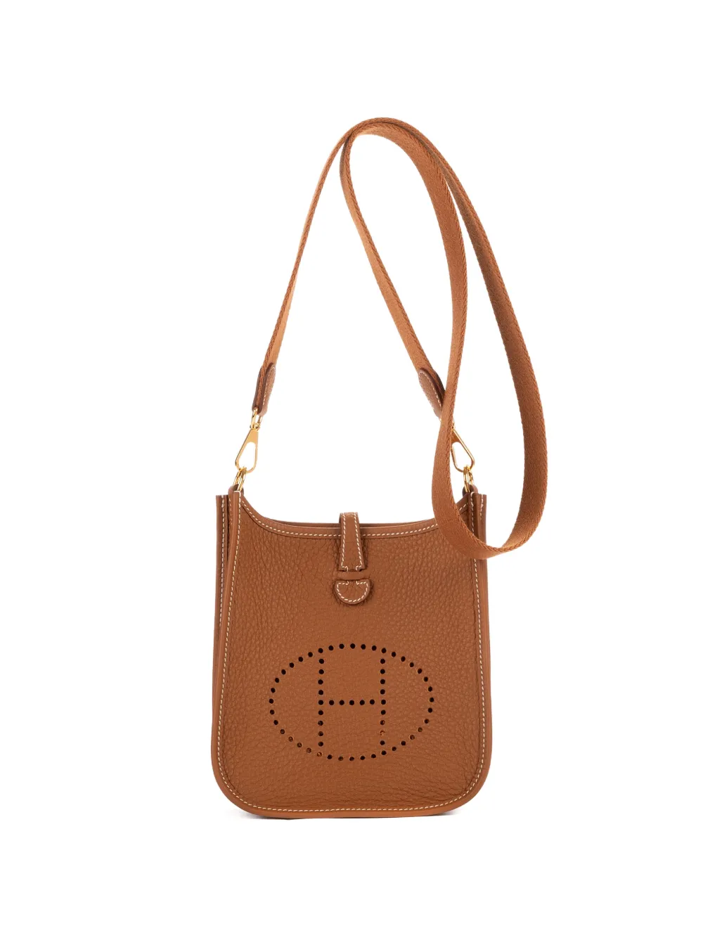 Hermès Pre-Owned 16 Evelyne shoulder bag - Marrone