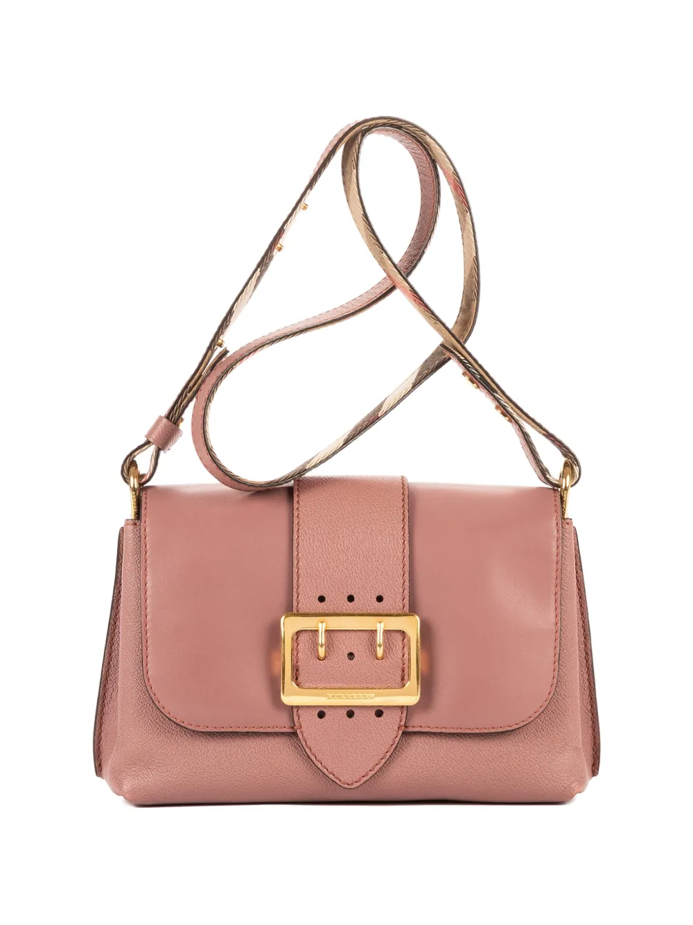 Burberry Pre-Owned buckle-detail shoulder bag - Rosa