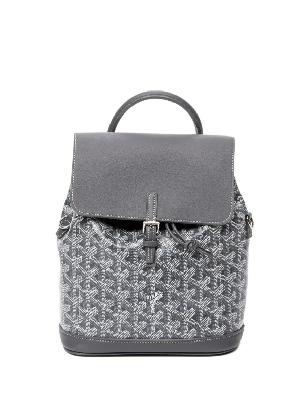 goyard mini alpin backpack Goyardine Calfskin Black 1924921 FASHIONPHILE Goyard Alpin Backpack Mini Black