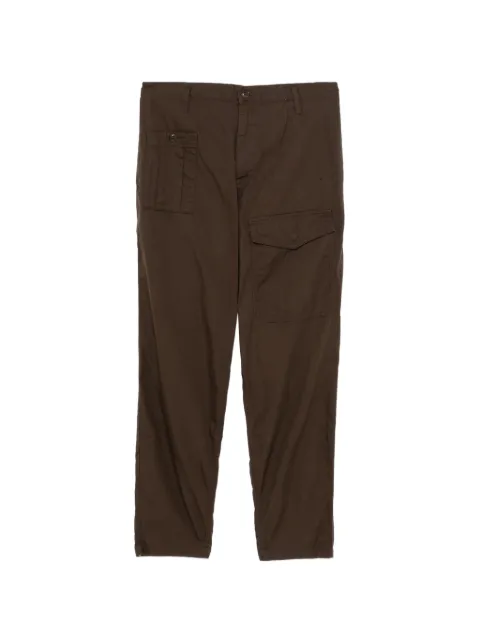Yohji Yamamoto pantalones ajustados con cordones en la pretina