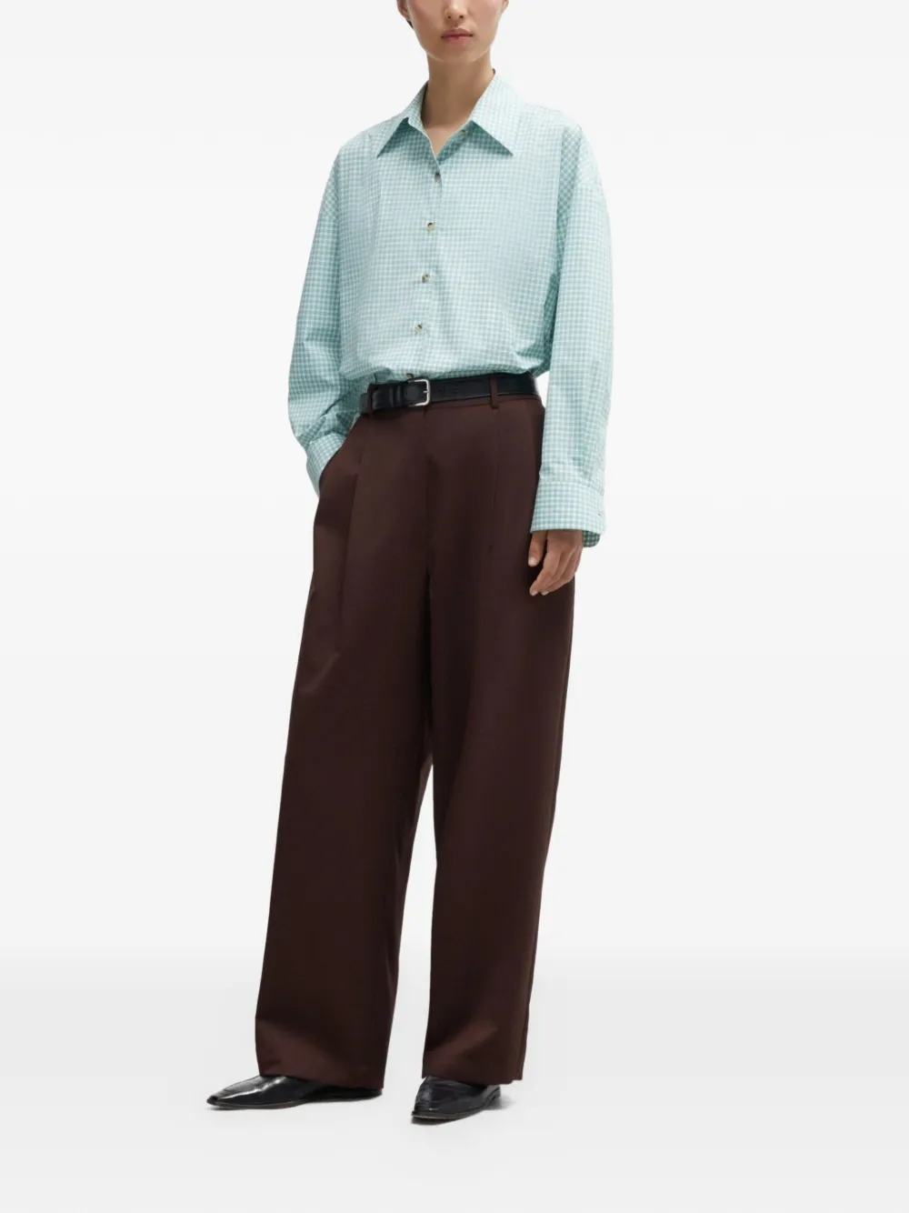 Cordera Tailored Trousers - Brown 