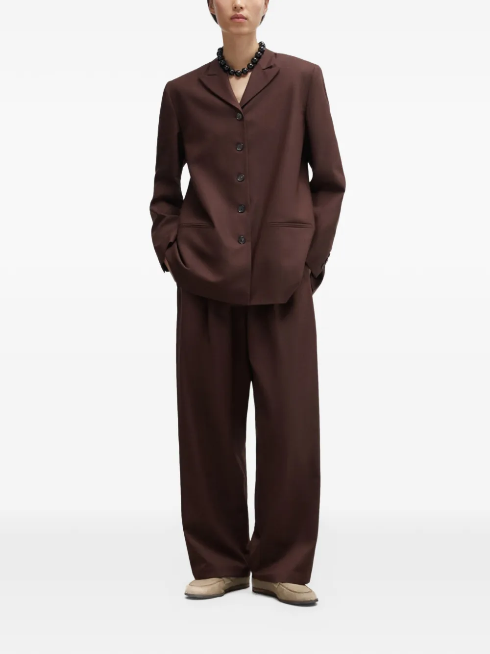 Cordera Tailored Trousers - Brown 