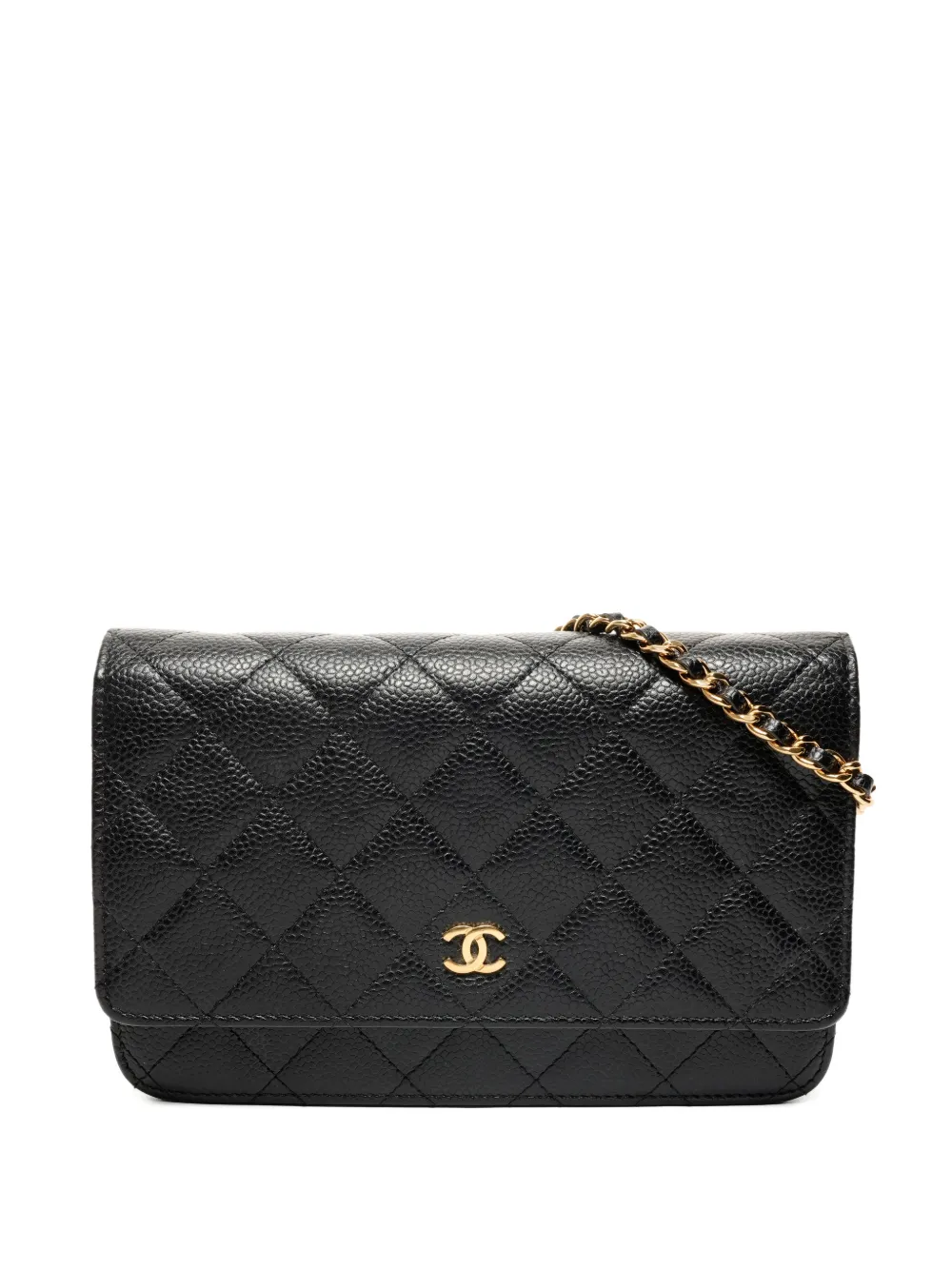 CHANEL Pre-Owned 2016-2017 Classic Flap wallet-on-chain - Nero