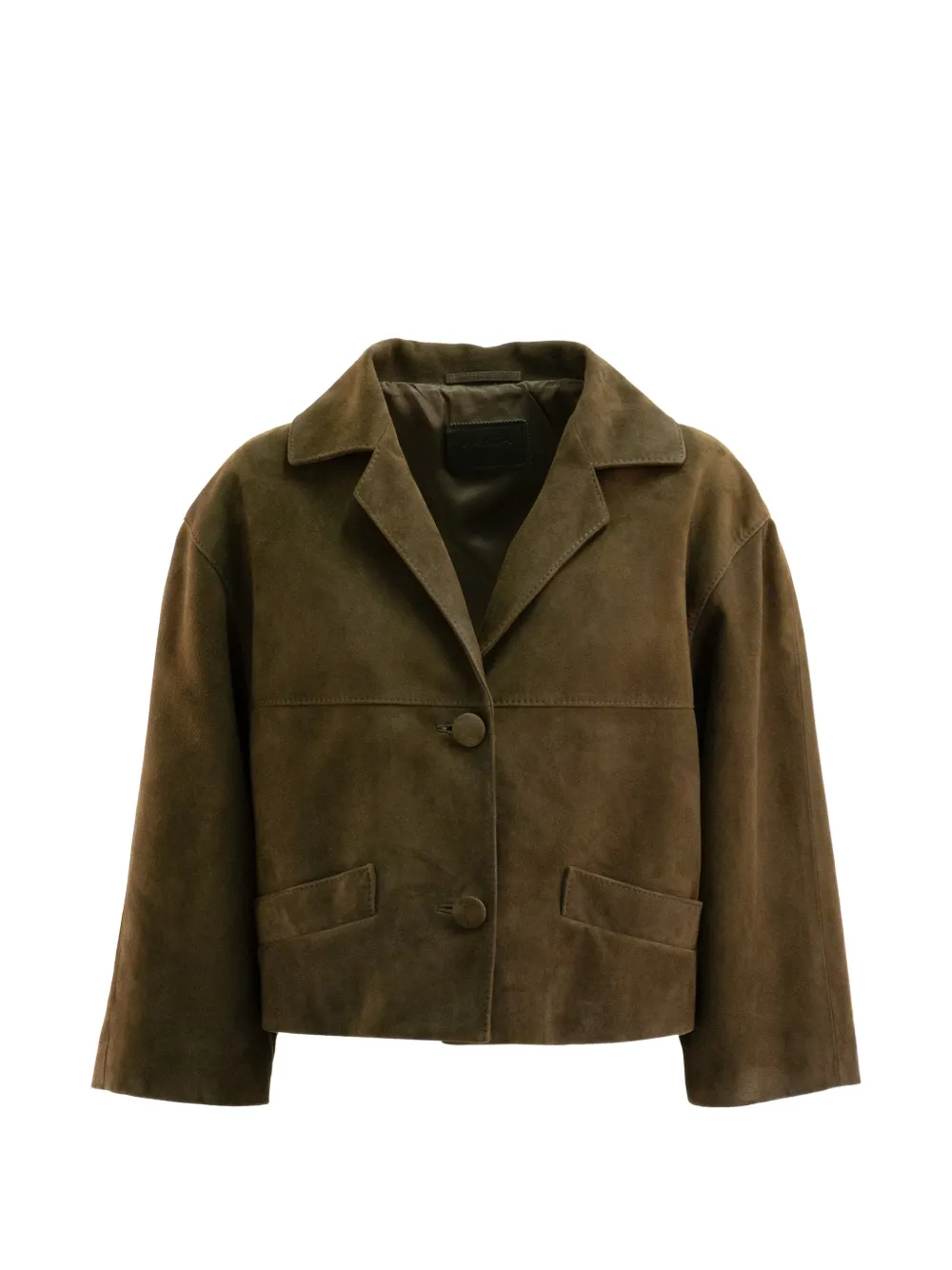 Prada suede jacket - Marrone