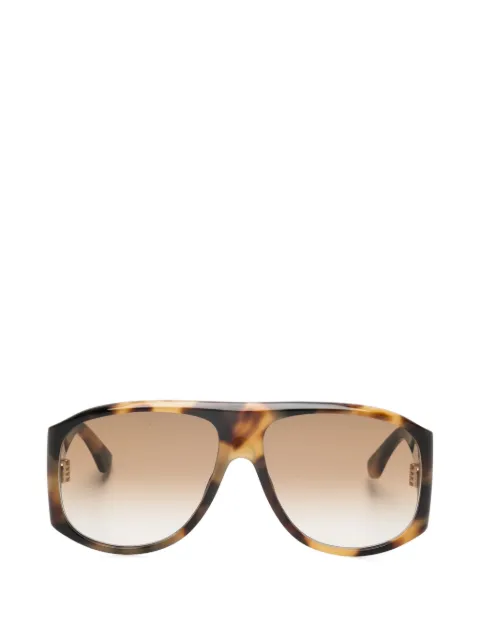 Chloé Eyewear havana geometric-shape sunglasses