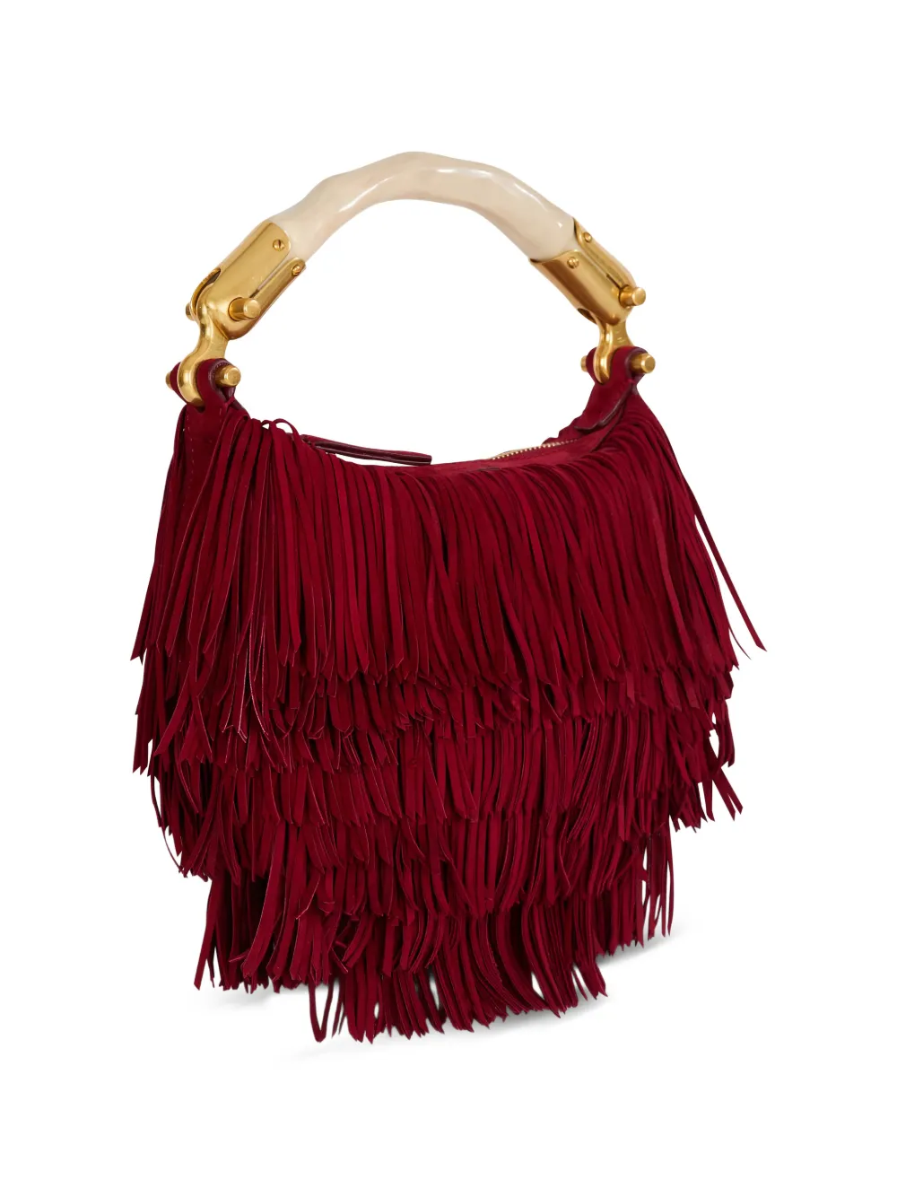  Balmain Bolso De Hombro Ebene Mini - Rojo 