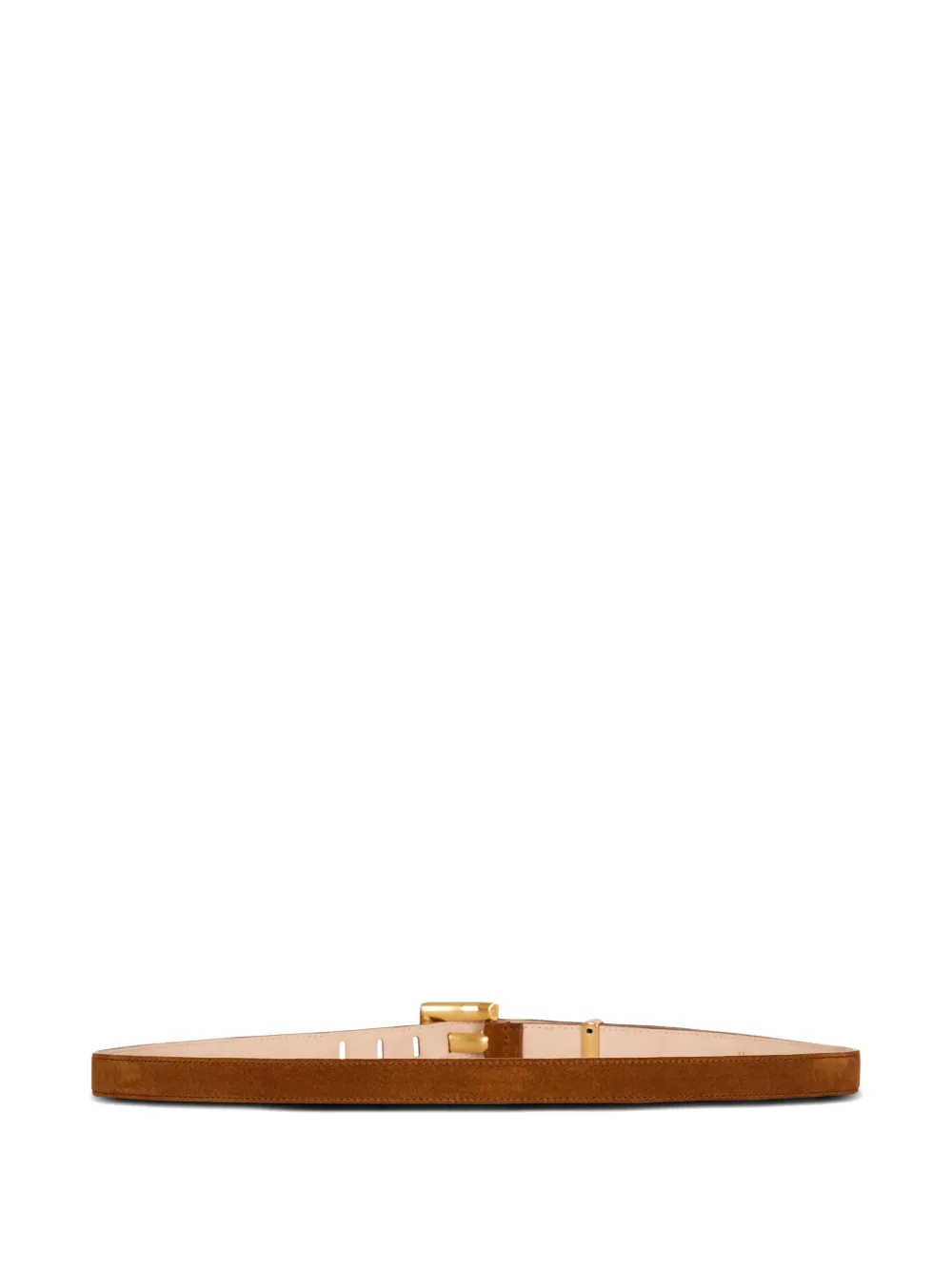  Balmain Suede Belt - Green 