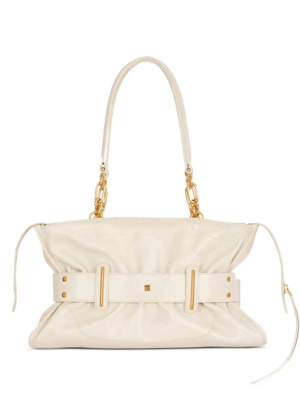 Balmain Borsa a spalla Anthem - Toni neutri