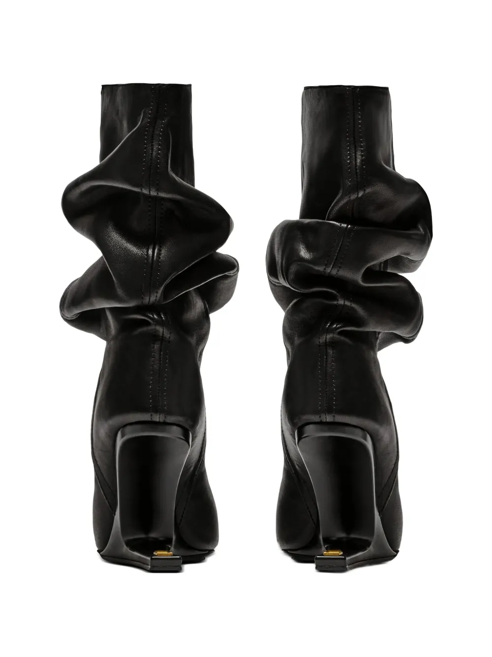 Balmain No Wedge enkellaarzen Zwart