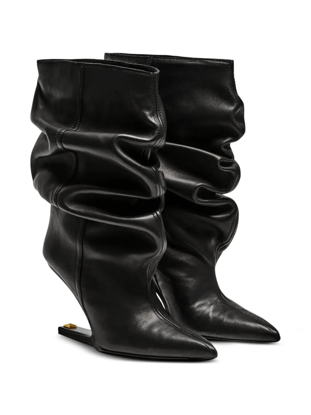 Balmain No Wedge enkellaarzen Zwart