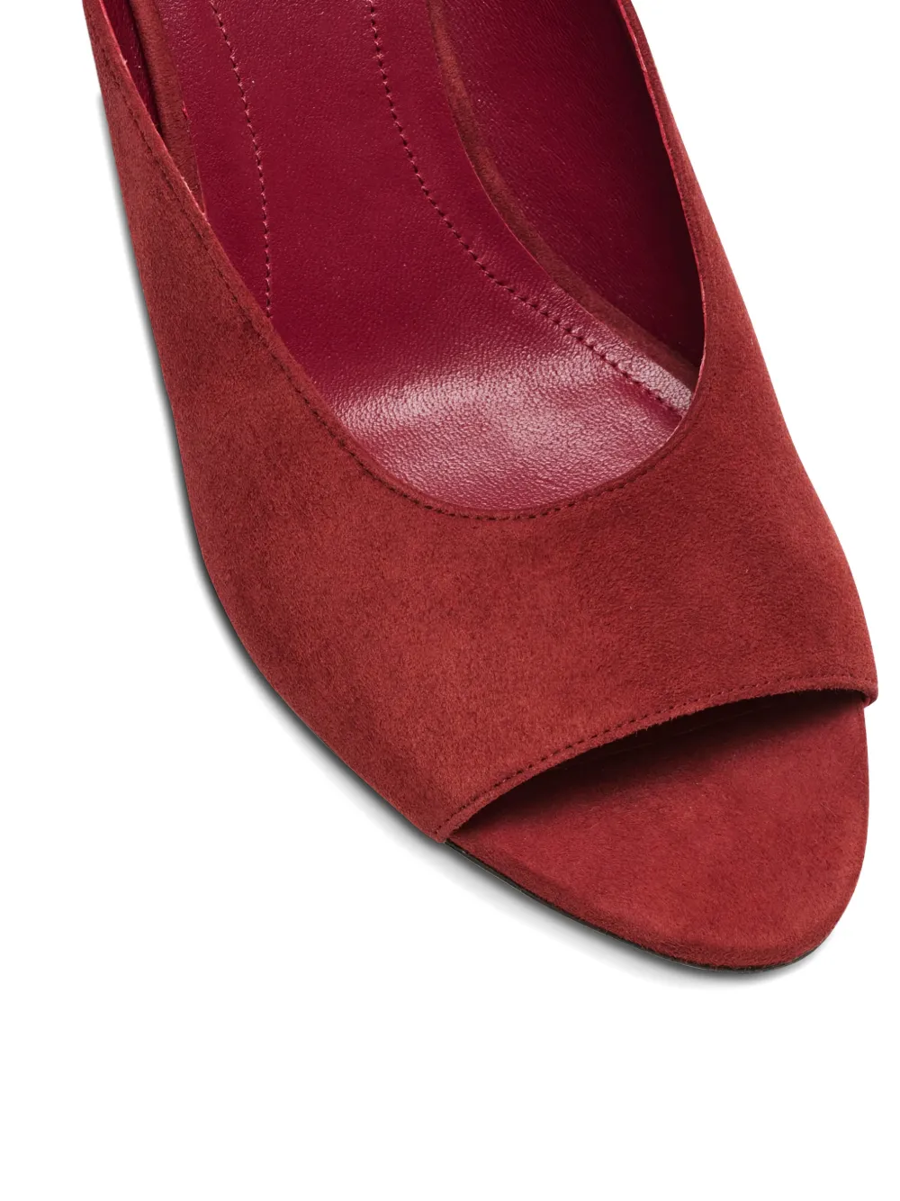 Balmain Suède sandalen Rood