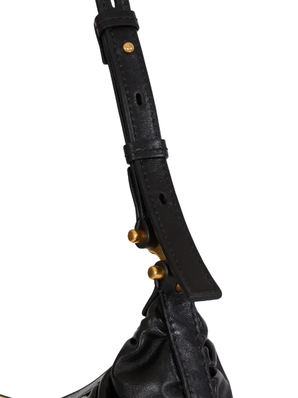 BALMAIN　ボディバッグ Balmain Ébène Bag In Calfskin Leather | Black | FARFETCH