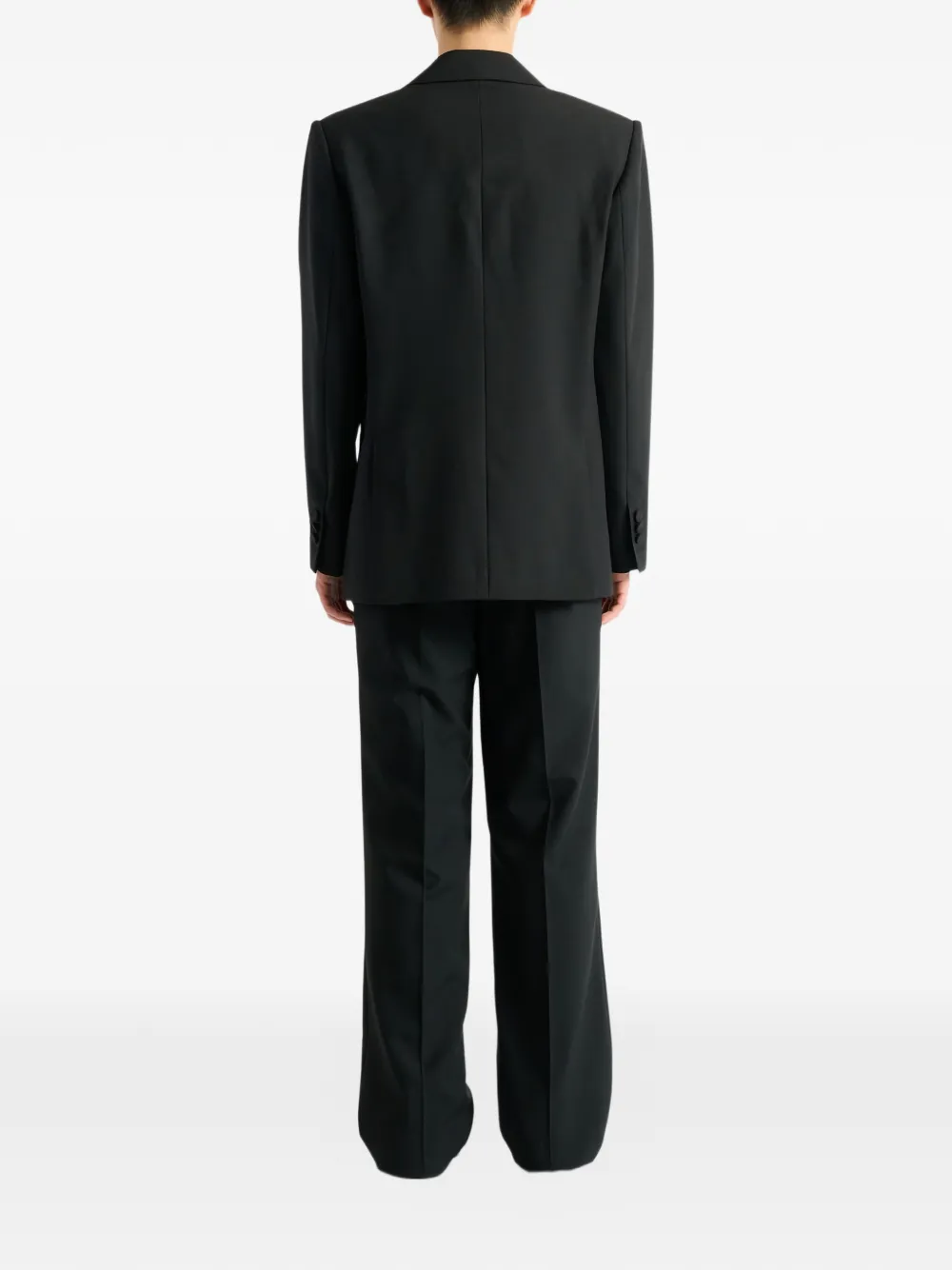 Balmain Blazer met dubbele rij knopen Zwart