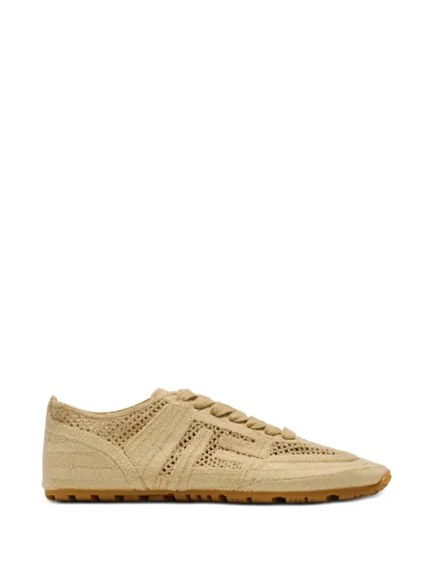 Balmain baskets Racer 45 en macramé