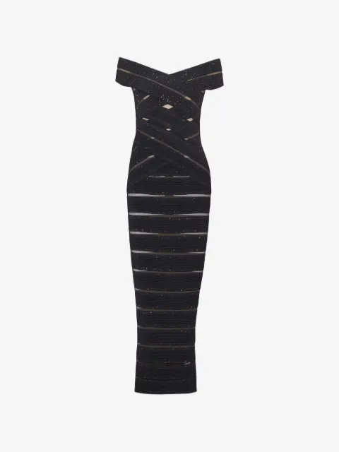 Balmain knit bodycon midi dress
