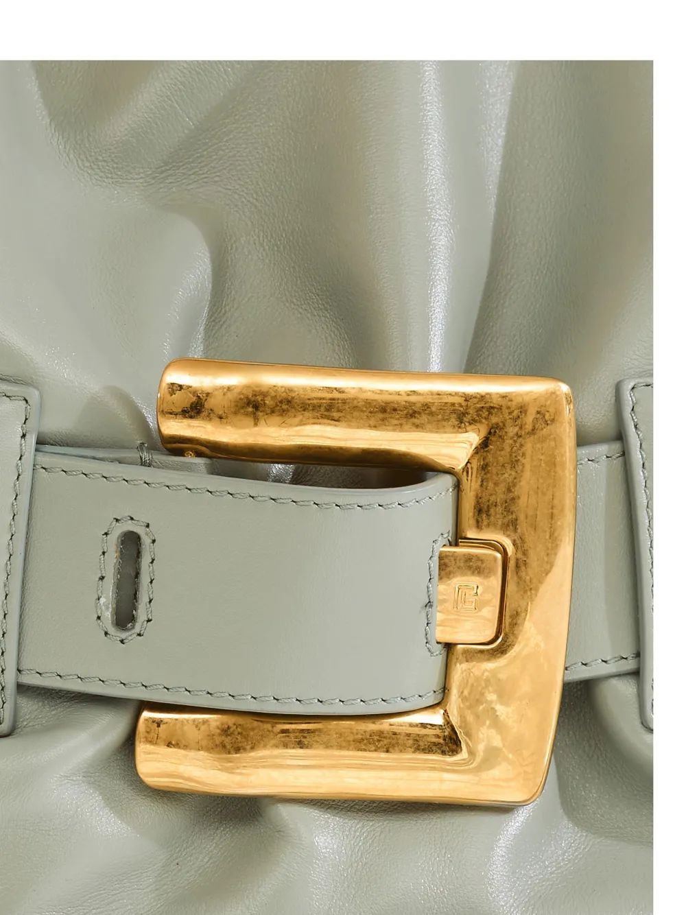 Balmain Medium Anthem schoudertas Groen