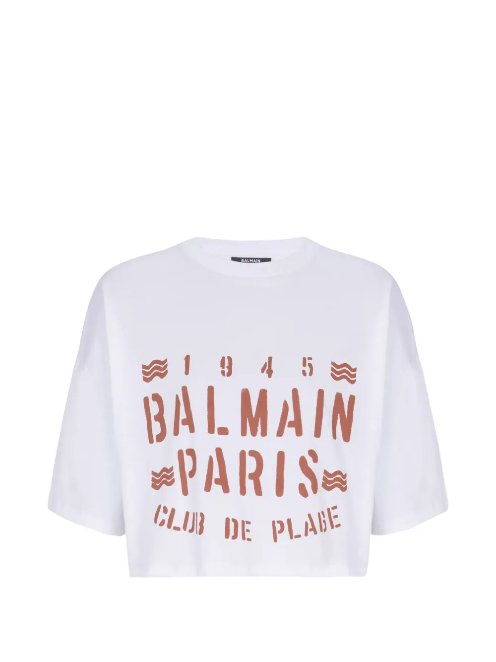 Balmain T-shirt con stampa - Bianco
