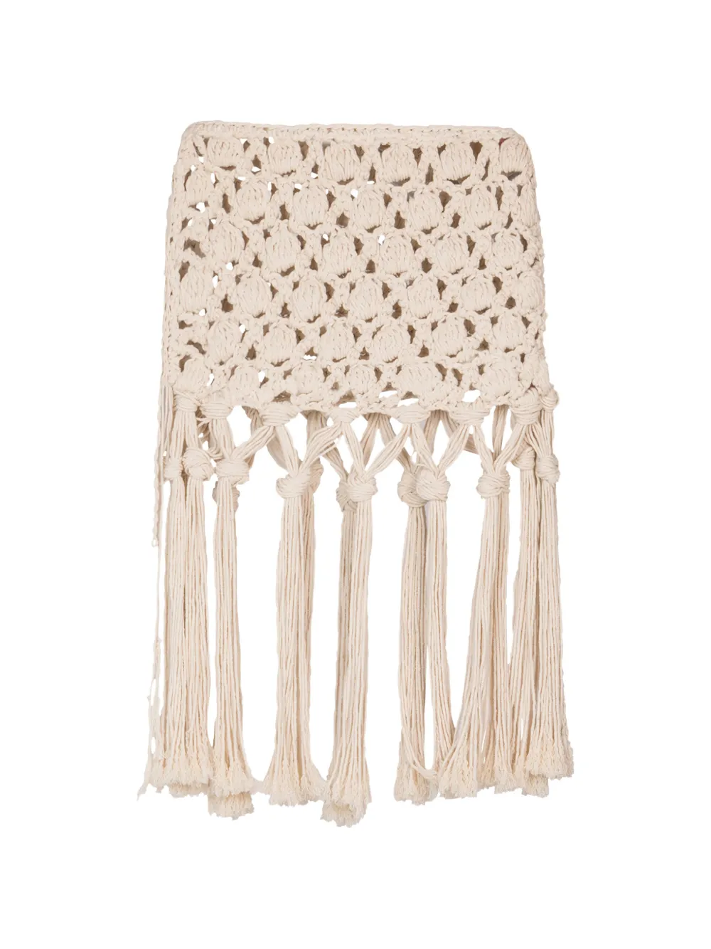 Balmain Gonna all'uncinetto - Toni neutri