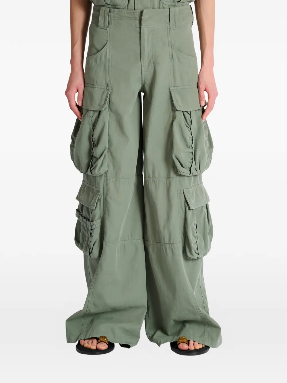 Balmain Cargo shorts Groen