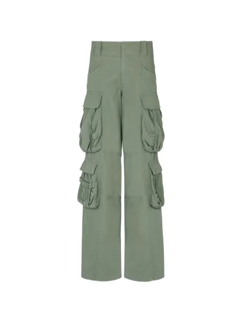 Balmain pantalones cargo con bolsillos