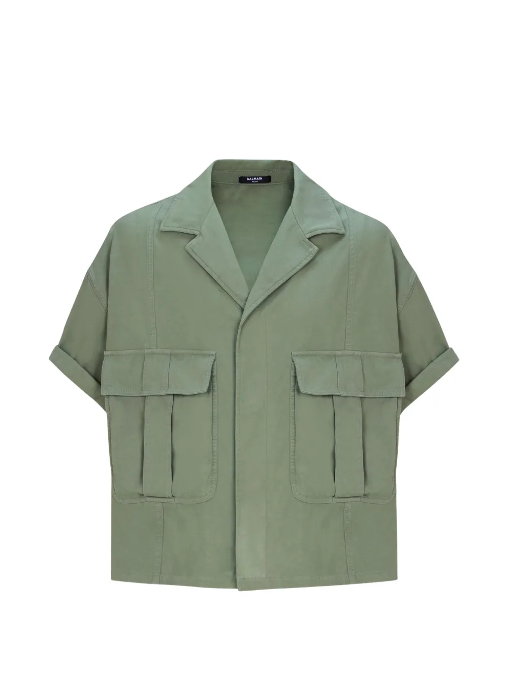 Balmain Camicia a maniche corte - Verde