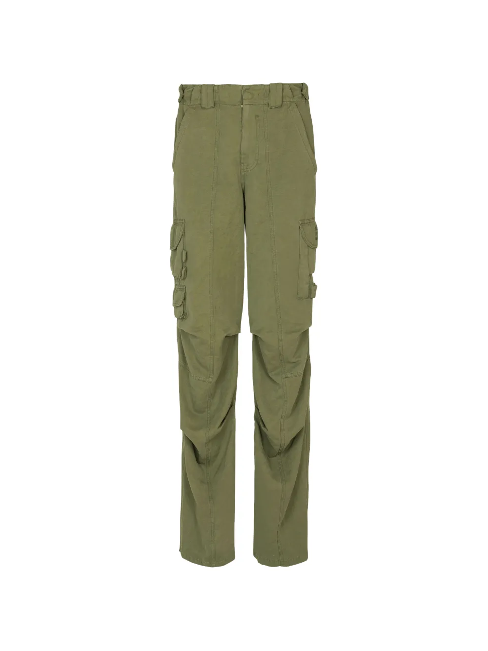 Balmain Broek met cargo zak Groen