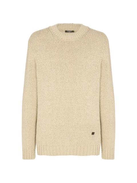 Balmain pull à col rond