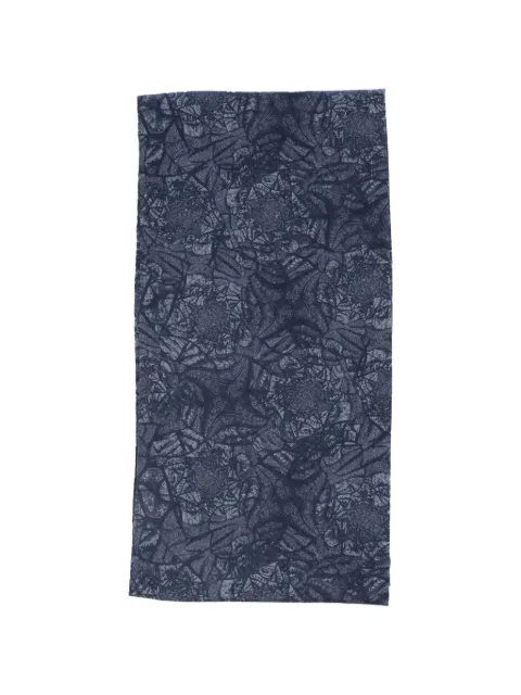 Corneliani brocade-motif scarf