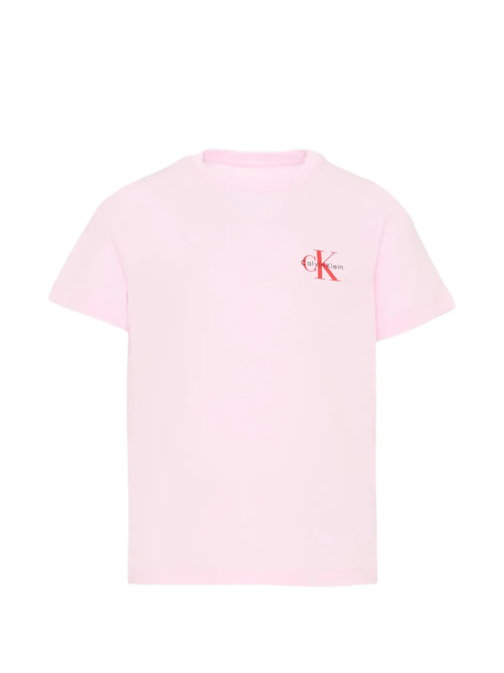 Calvin Klein Kids cotton T-shirt - Rosa