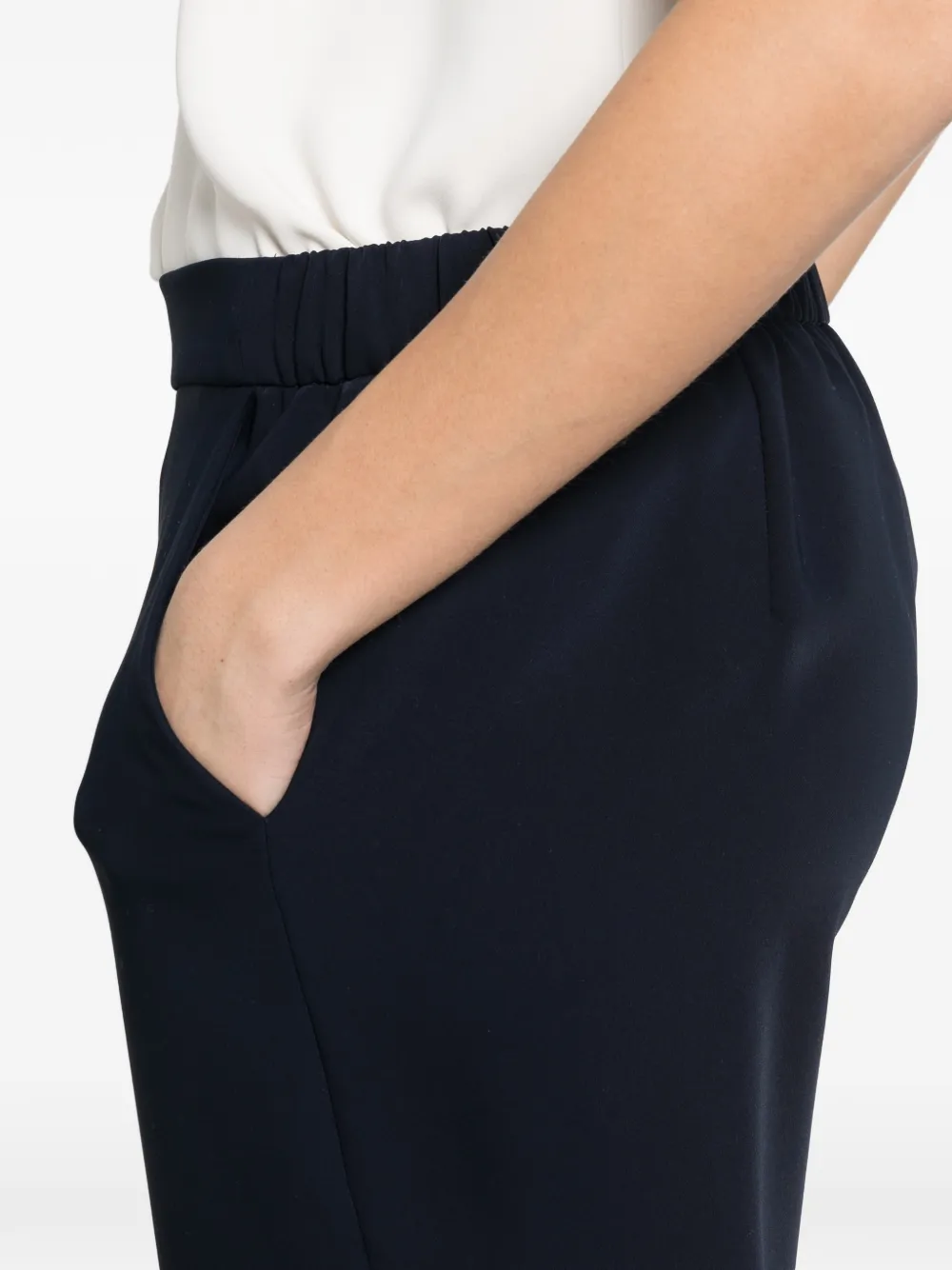 P.A.R.O.S.H. Broek met wijde pijpen Blauw