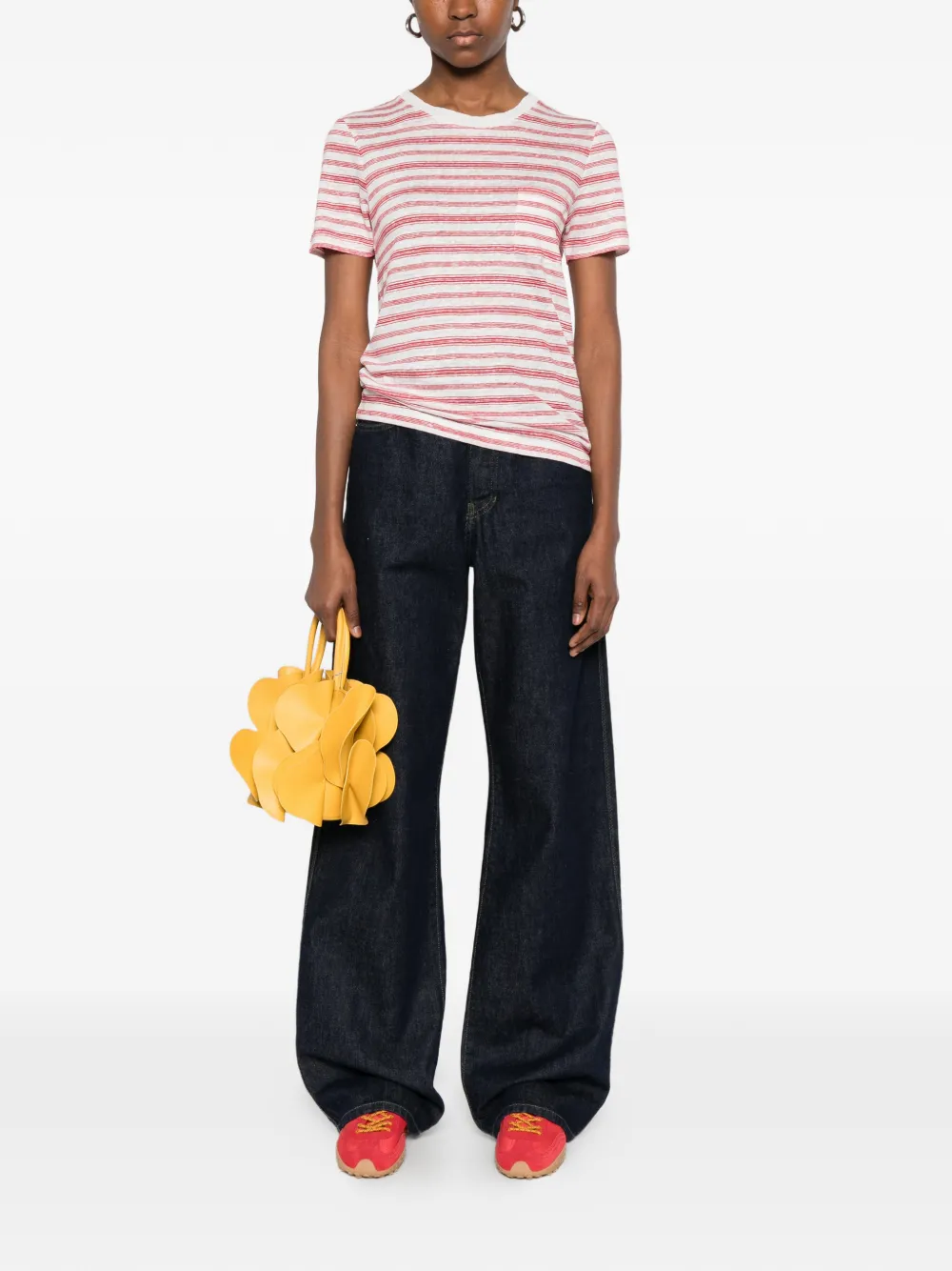 striped pocket T-Shirt
