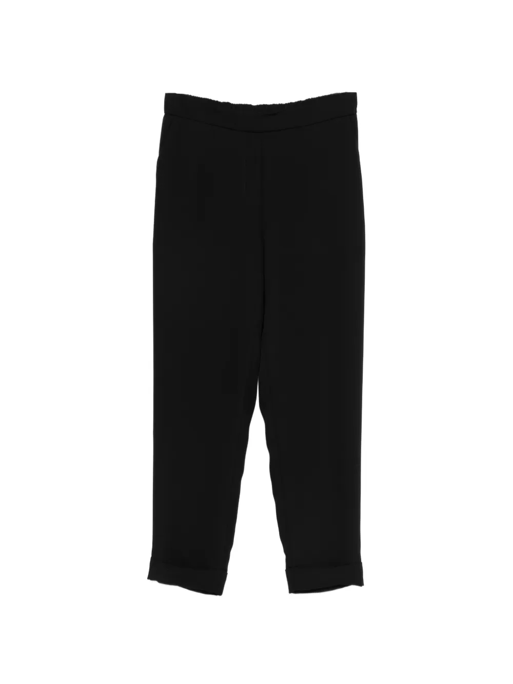 P.A.R.O.S.H. cuffed-hem trousers - Nero